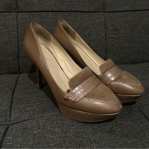 Brown Nine west Heels